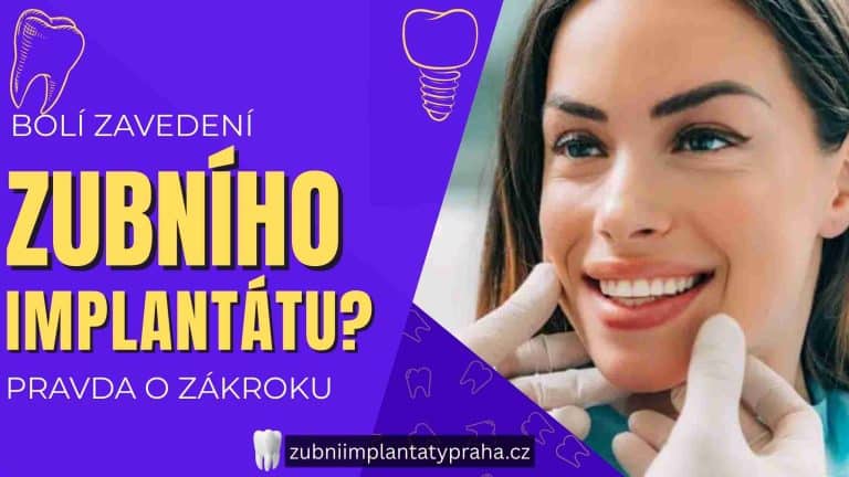Bolí zavedení zubního implantátu_ Pravda o zákroku